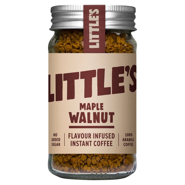 Little's Maple Walnut Flavour Infused Instant Coffee   50g GOODS M&S   