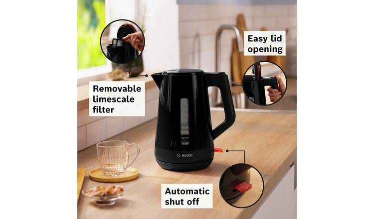 Bosch TWK1M123GB MyMoment Delight Kettle - Black GOODS Argos