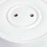 Habitat Button lacquered storage jar white - British product