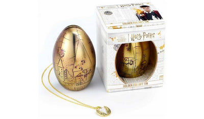 Argos Harry Potter Golden Coloured Egg Necklace in a Gift Tin- Buy online at McGrocer