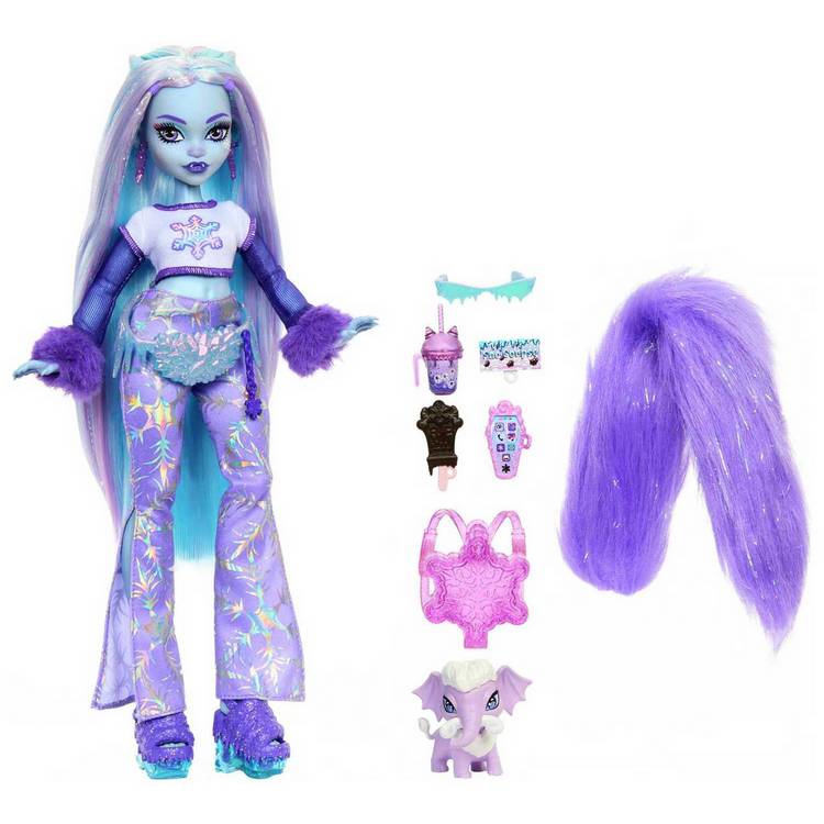 Monster High Abbey Bominable doll 6 inches, imported from the UK