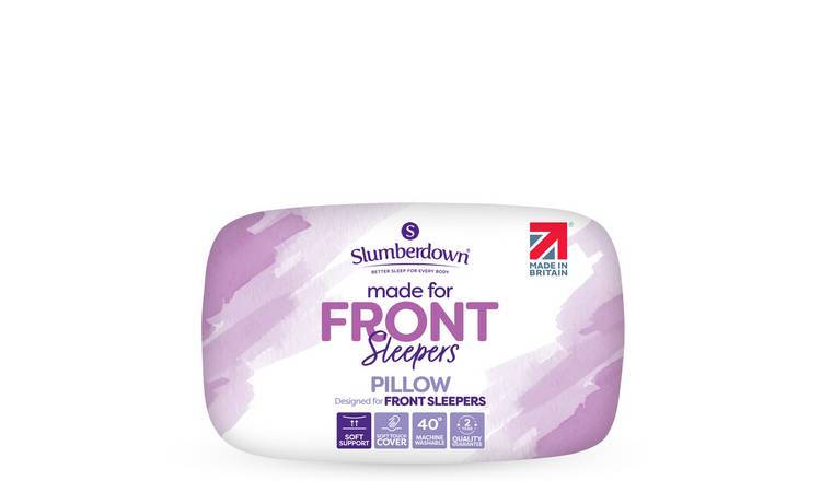 Slumberdown Front Sleeper Pillow 74x48cm - British product