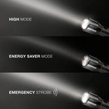 Energizer Vision HD metal torch 1500 lumens, imported from the UK
