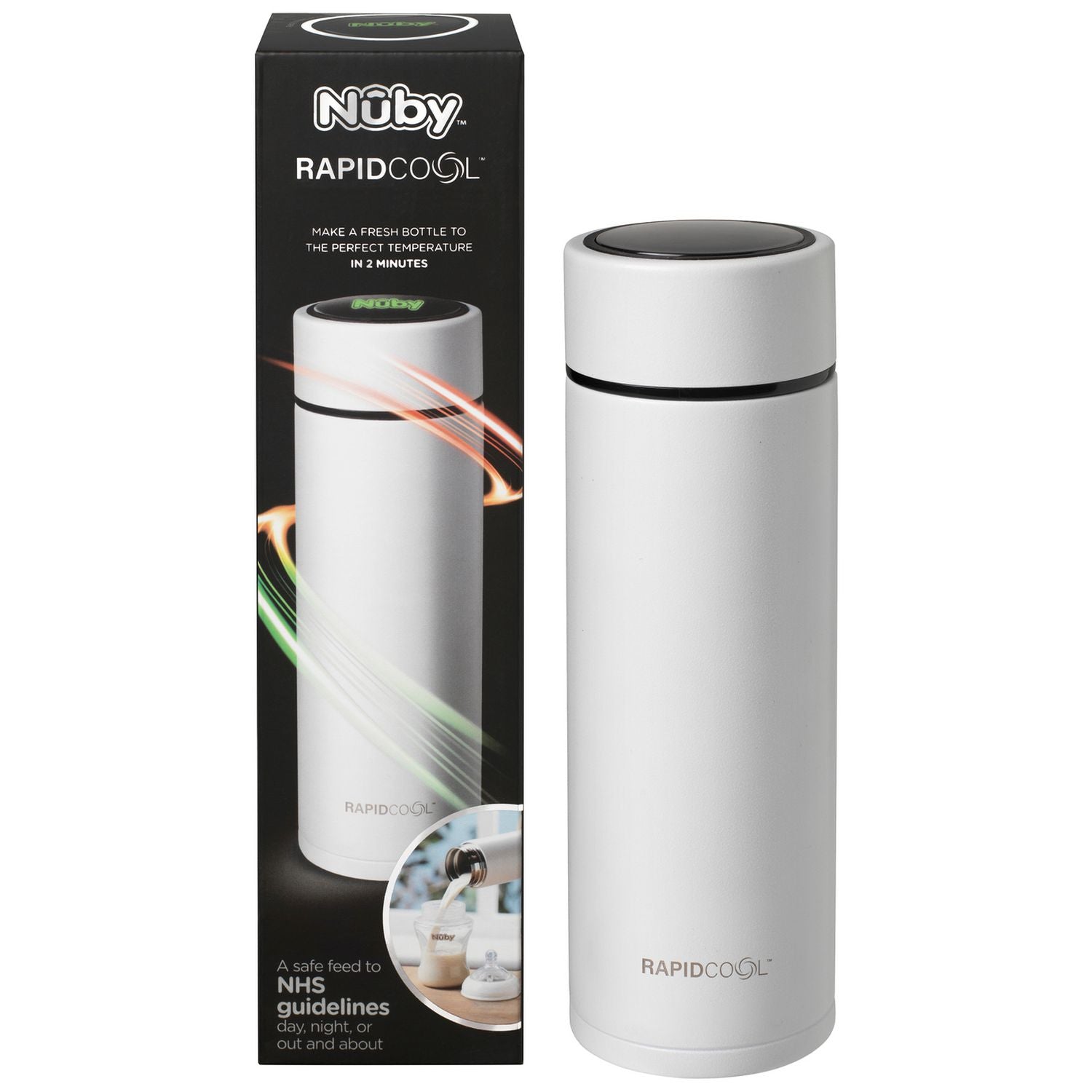 Nuby Rapid Cool portable baby bottle maker (British brand)