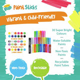 Paint Pop jumbo paint sticks 30 pieces, imported from the UK