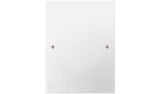 Innova drilled bathroom wall mirror 60x45cm, imported from the UK