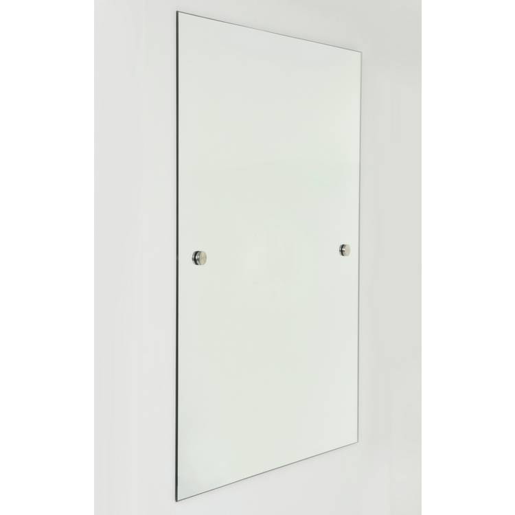 Innova drilled bathroom wall mirror 60x45cm, imported from the UK