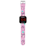 Disney Kids Pink Lilo and Stitch LED Watch