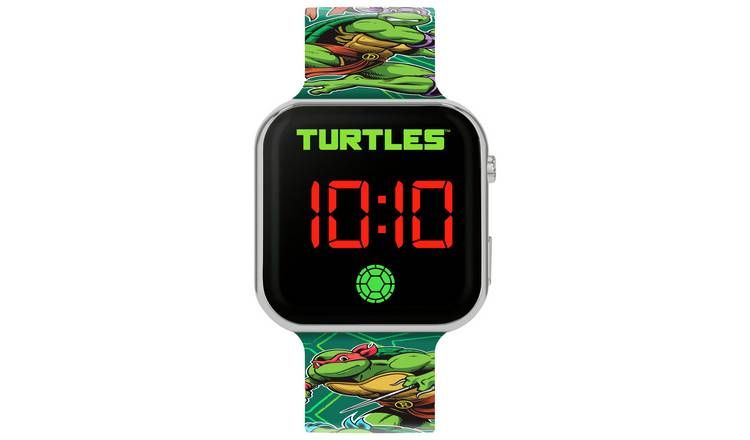 Nickelodeon Teenage Mutant Ninja Turtles LED Strap Watch GOODS Argos