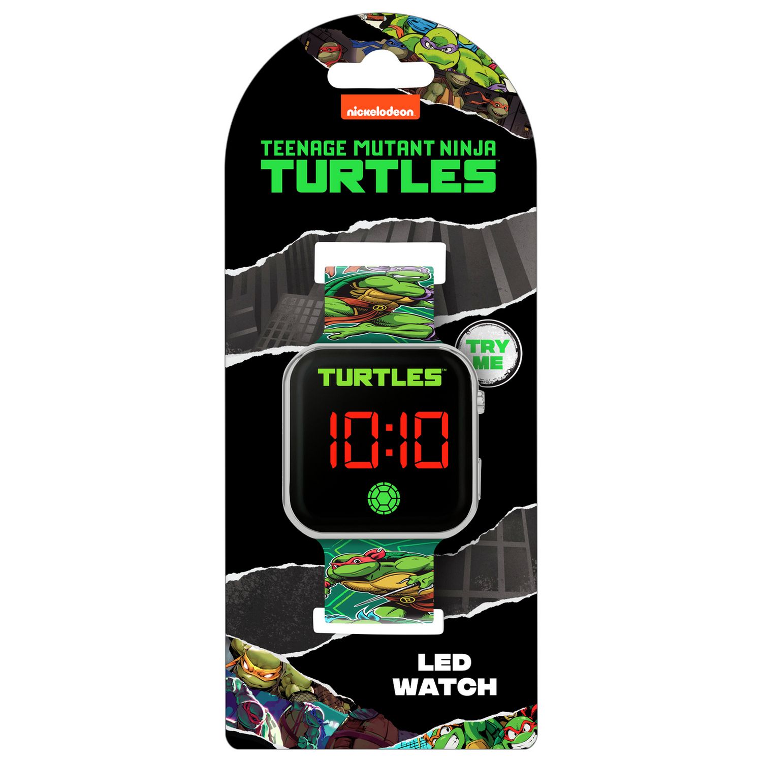 Nickelodeon TMNT digital watch for kids, imported from the UK