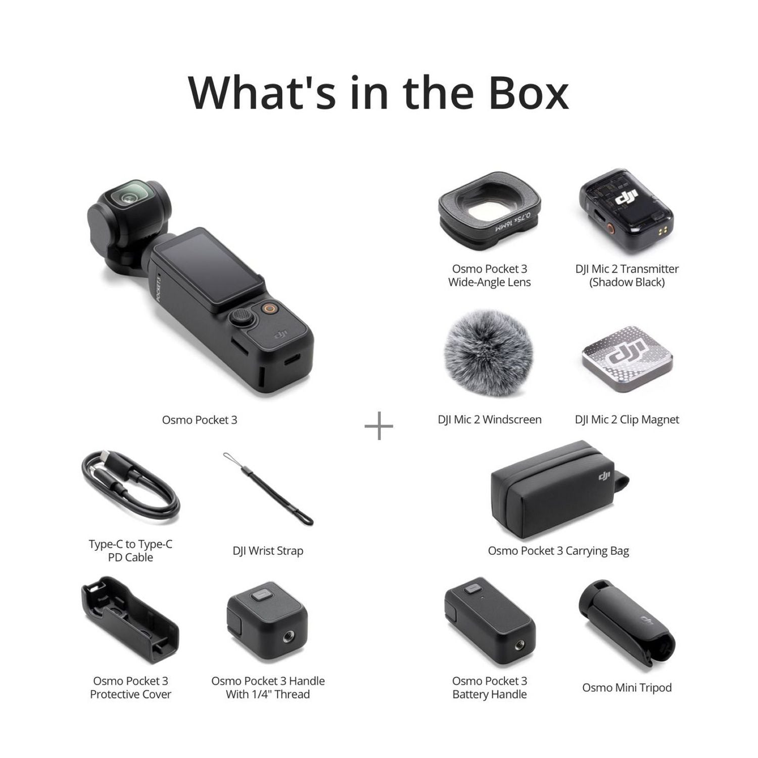 DJI Osmo Pocket 3 Creator Combo vlogging camera - British product