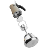 Pezzetti 6 cup espresso coffee maker, imported from the UK