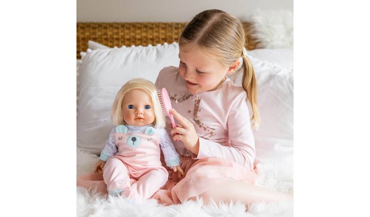 Tiny Treasures bear baby doll care set 17 inches, UK version