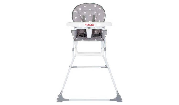 My Babiie MBHC1 Compact Highchair - Grey Stars GOODS Argos