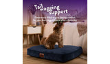 Paws For Slumber luxury navy pet bed medium - British product