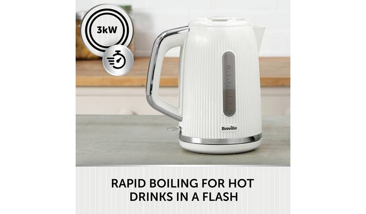 Breville Bold Kettle white 1.7L, UK version