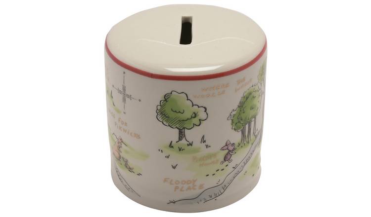 Disney Winnie the Pooh ceramic money box, UK version