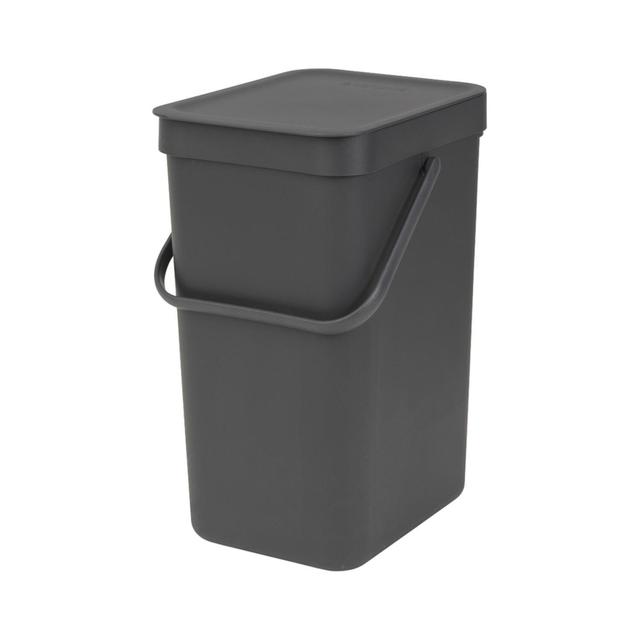 Brabantia Sort & Go Waste Bin  Grey 12L GOODS M&S   