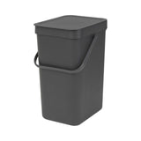 Brabantia Sort & Go Waste Bin  Grey 12L GOODS M&S   