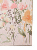 Catherine Lansfield pink floral washable rug (British brand)