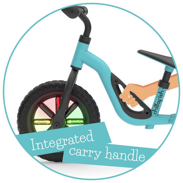 Chillafish balance bike sky blue 10 inch - British product
