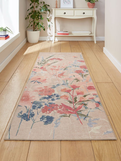 Next Catherine Lansfield Natural Country Floral Washable Rug- Buy online at McGrocer