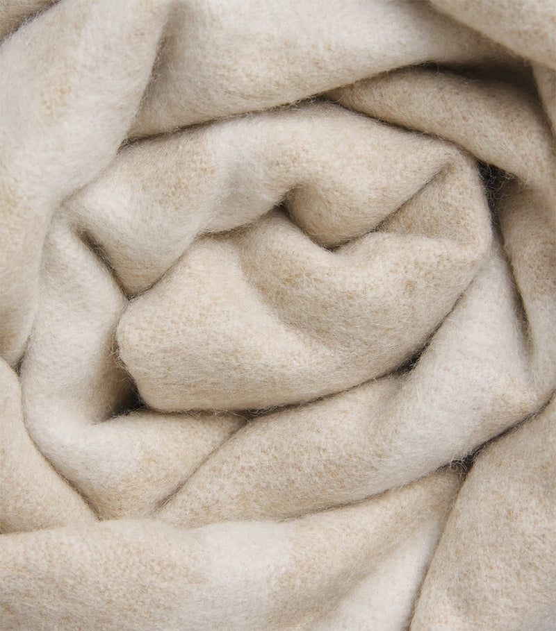 Harrods of London cashmere-lambswool geometric throw 140cm x 180cm, imported from the UK