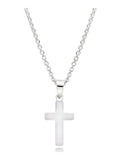 Cross pendant silver chain 35cm, imported from the UK