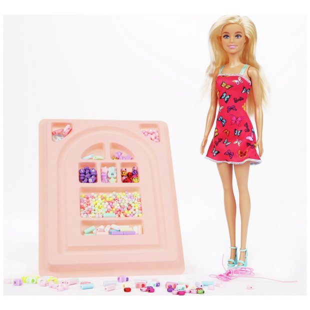 Barbie Myo Bead doll with bead assortment - British product