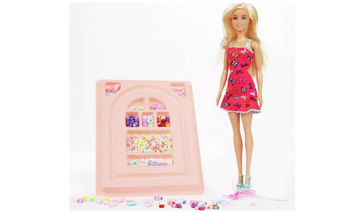 Barbie Myo Bead doll with bead assortment - British product