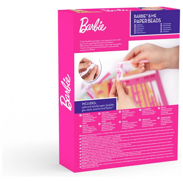 Barbie Myo Bead doll with bead assortment - British product