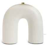 Argos Home ceramic table lamp black linen shade 37cm - British product