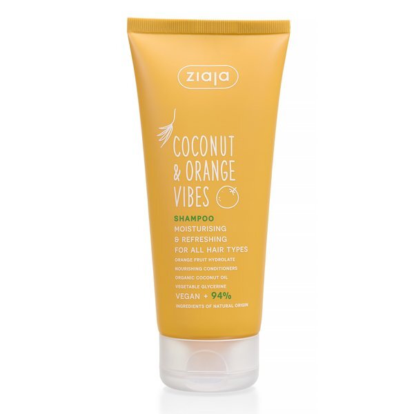 Ziaja Coconut & Orange Vibes Shampoo 200ml (British brand)