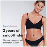 Braun Skin i-expert IPL hair removal device, imported from the UK