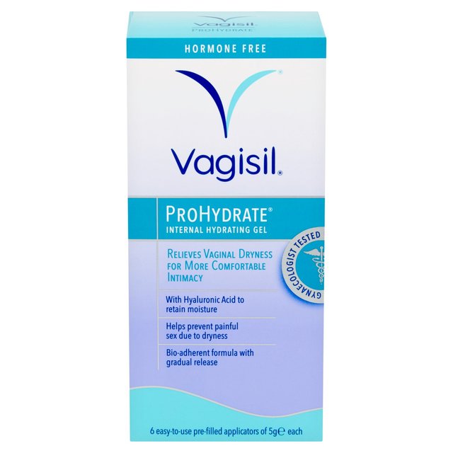 Vagisil Internal ProHydrate Gel Applicators   6 x 5g GOODS M&S   