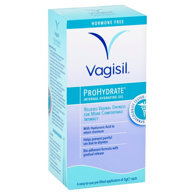 Vagisil Internal ProHydrate Gel Applicators   6 x 5g