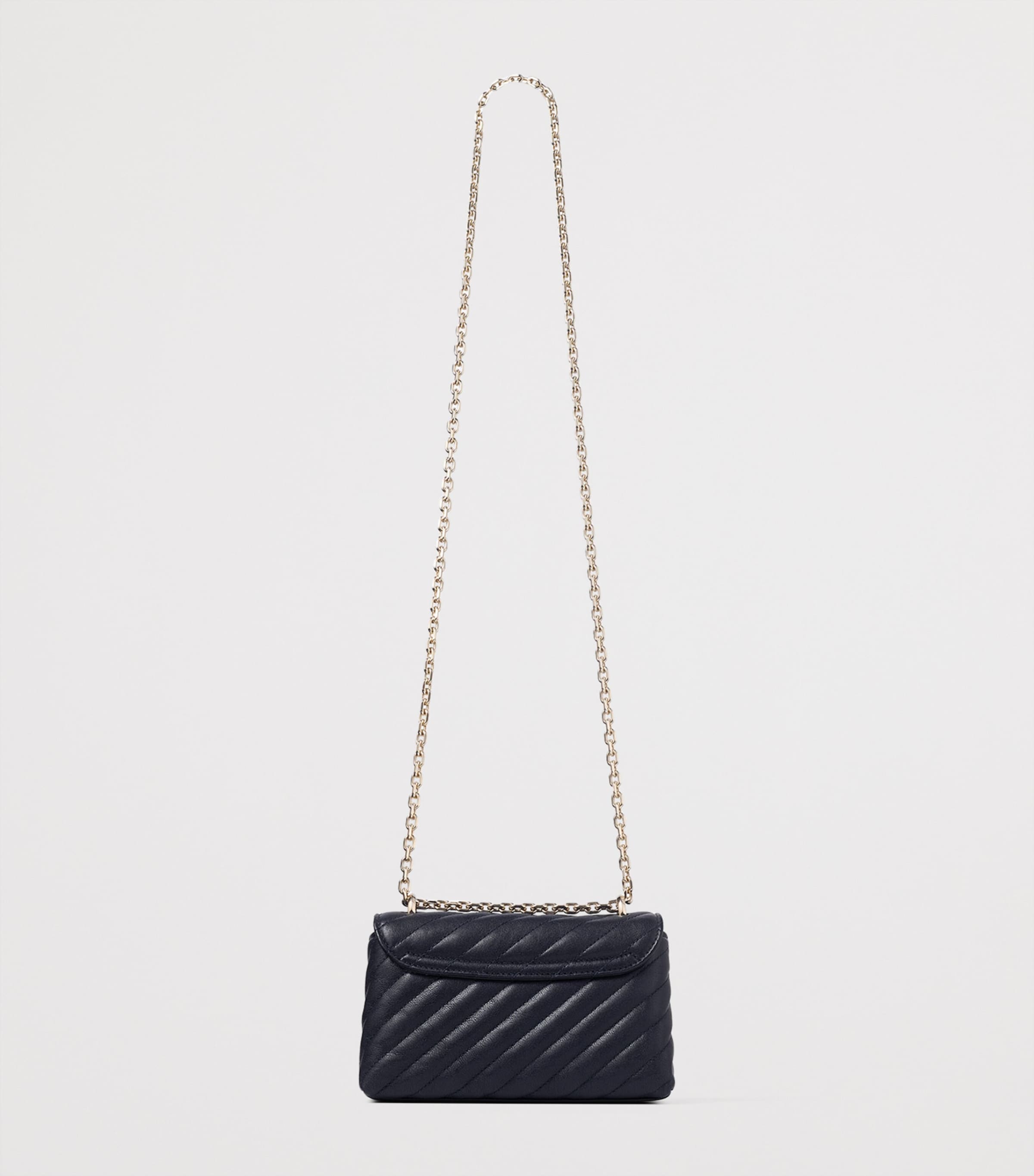 Jimmy Choo Curve quilted leather cross-body bag - British product