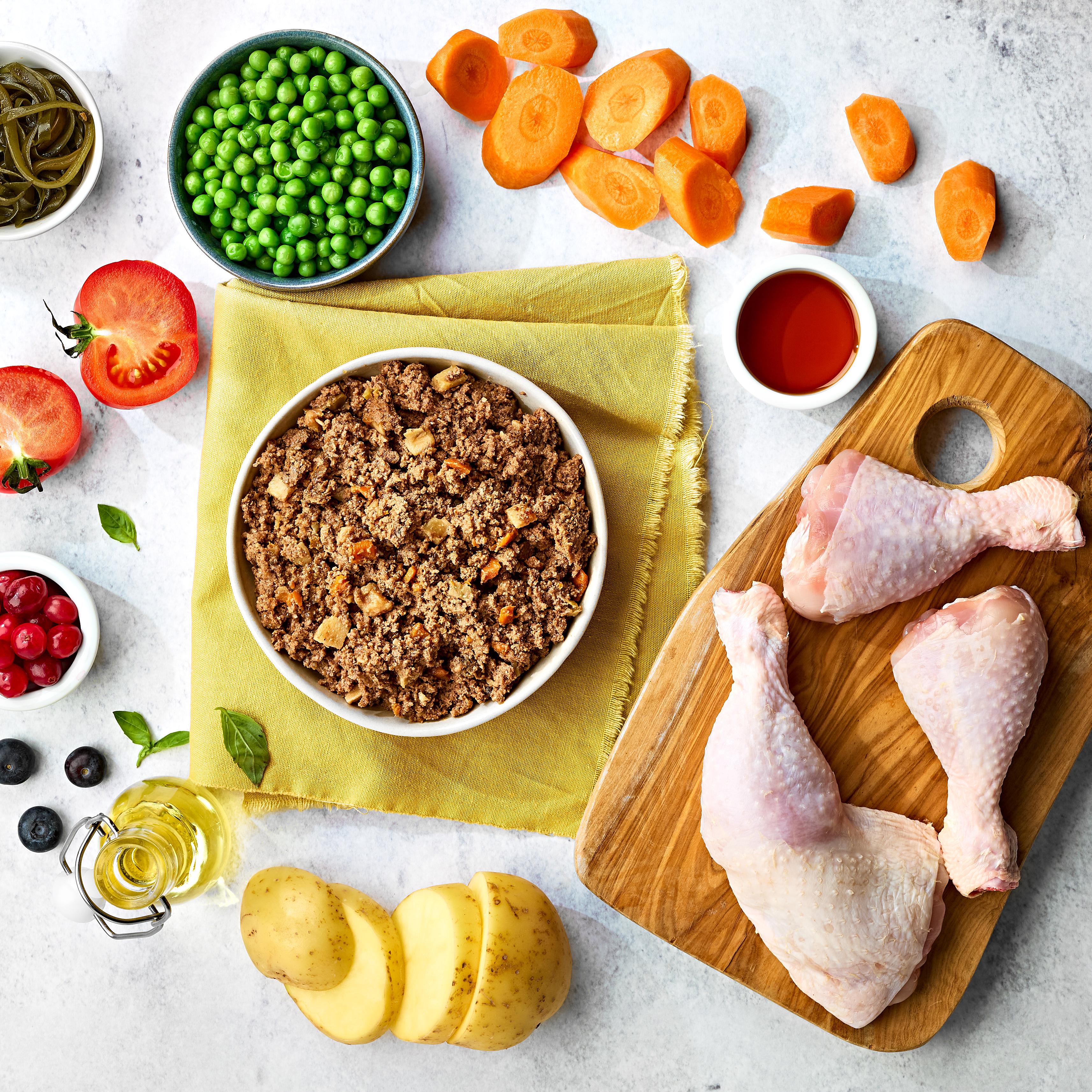 Naturo adult dog food grain free chicken 400g, UK version