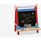 PAW Patrol 3 in 1 wooden easel, chalkboard and whiteboard (British brand)