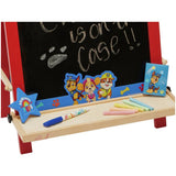 PAW Patrol 3 in 1 wooden easel, chalkboard and whiteboard (British brand)