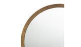 Habitat mango wood round wall mirror 50x50cm, imported from the UK