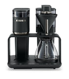 Melitta EPOS Chrome coffee machine with grinder, imported from the UK