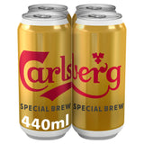 Carlsberg Special Brew Lager Beer Cans 4x440ml All beer Sainsburys   