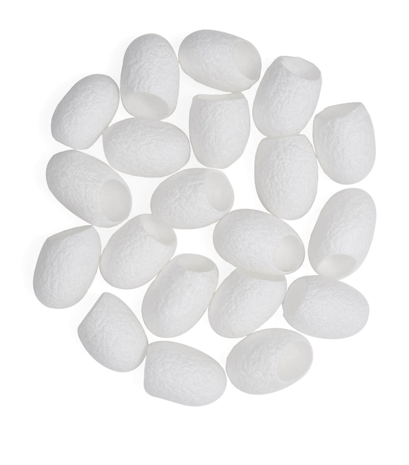 Holistic Silk beauty cocoons for facial cleansing, UK version