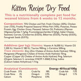 Lily's Kitchen Cat Chicken & White Fish Dry Kitten Food   800g GOODS M&S   