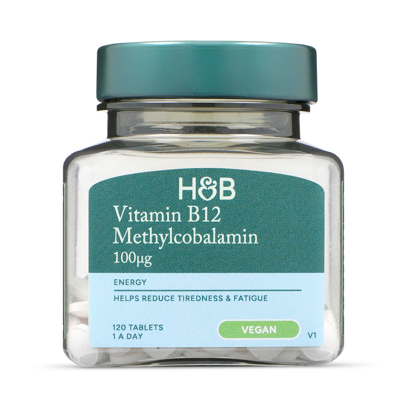 Holland & Barrett Vitamin B12 tablets 120 count, UK version
