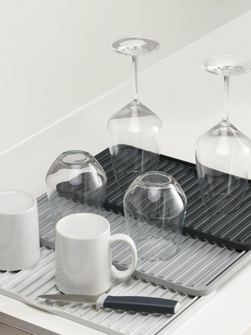 Joseph Joseph grey tier expandable draining mat, UK version