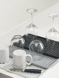 Joseph Joseph grey tier expandable draining mat, UK version