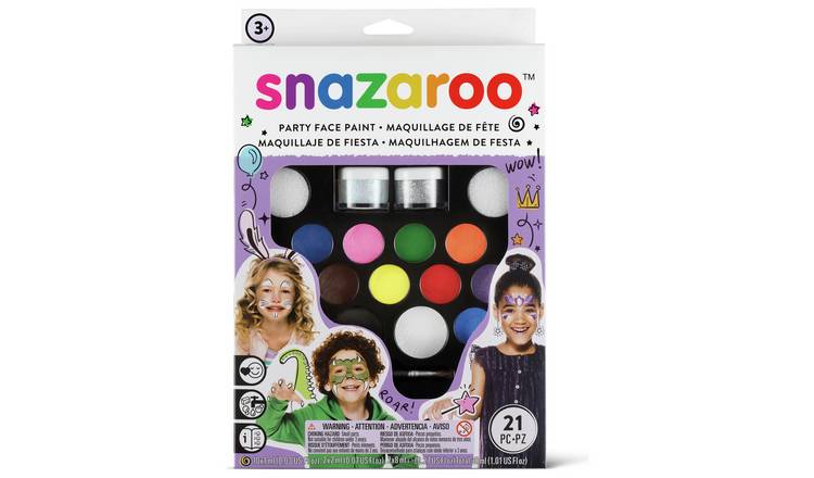 Snazaroo Ultimate Party Pack face paint kit - British product
