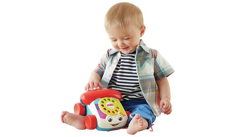 Fisher Price Chatter Telephone pull-along toy - British product